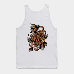 Irezumi Flower Tank Top